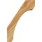 Ekena Millwork 4"W x 8"D x 12"H Legacy Rough Sawn Knee Brace, Western Red Cedar BRC04X08X12LEC00RWR - alternate 2